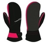 Nordski  Jr Arctic Membrane детские варежки black/raspberry - 1