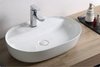 BelBagno BB1346 Раковина керамическая накладная, 61x41.5, цвет: белый