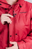 Мембранный ветрозащитный спортивный костюм Nordski Storm Travel Barberry женский