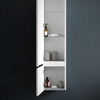 Sancos Very PVR35LW Шкаф-пенал подвесной, 35x30x160, цвет: белый