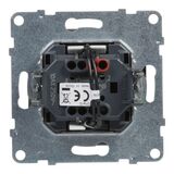 Переключатель одноклавишный с подсветкой/индикацией - Legrand SUNO - 10АХ 250В безвинтовые зажимы - Алюминий — фото 4