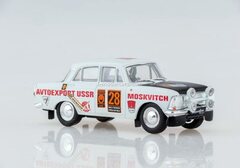 Moskvich-412 Rally Marathon London-Mexico 1:43 DeAgostini Auto Legends USSR #212