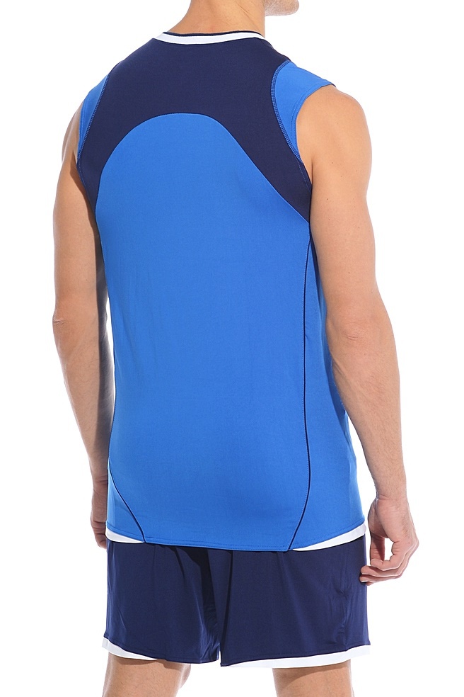 Волейбольная форма Asics Set Volley Smu синяя - 3