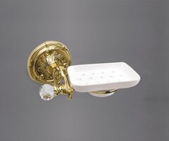 Art&Max Barocco Crystal AM-1786-BR-C Мыльница, цвет: бронза фото