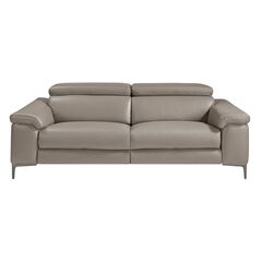 3-х местный диван 5320-3P-M5655 / 6122 с кожаной обивкой и механизмом релаксации