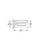 GROHE Essentials 40444DC1 Мыльница