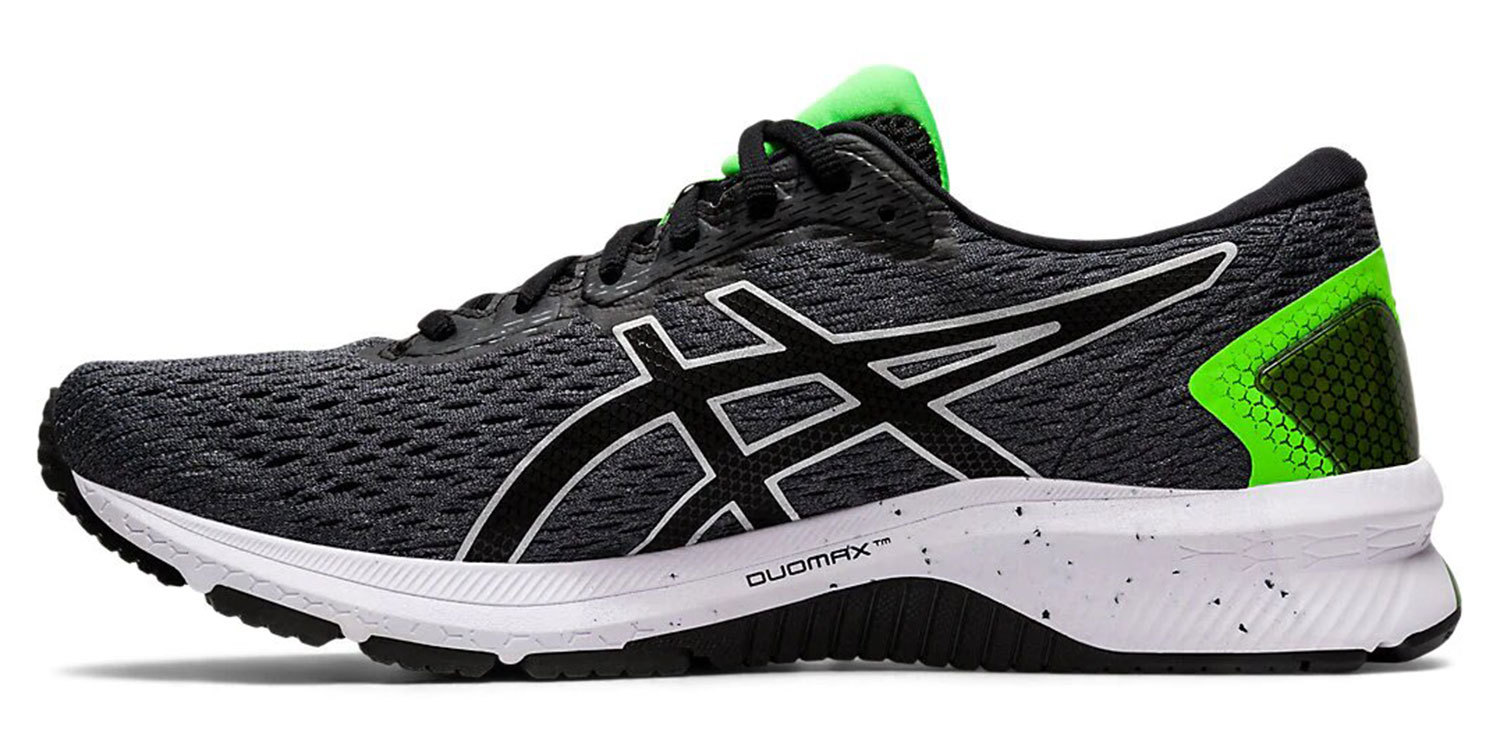 Asics Gt 1000 9 кроссовки для бега мужские черные-зеленые - 5