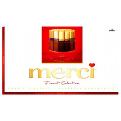 Шоколадные конфеты Merci ассорти 400 г