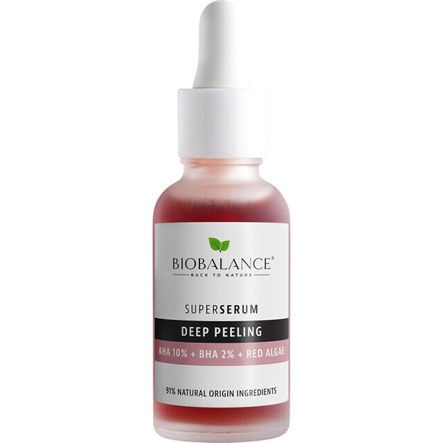 Сыворотка-пилинг Deep Peeling Super Serum AHA 10% + BHA 2% + RED ALGAE, 30мл