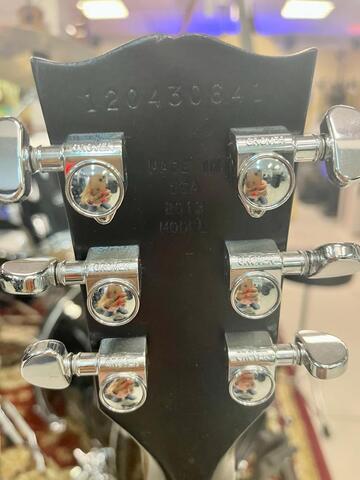 Gibson Les Paul Studio 60's Tribute Ebony 2013 USA электрогитара