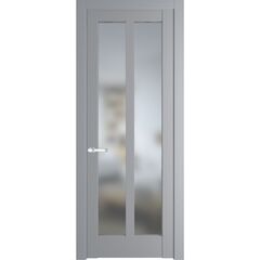 Межкомнатная дверь эмаль Profil Doors 4.7.2PD смоки остеклённая