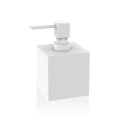 Decor Walther Cube 0825050 Дозатор жидкого мыла, цвет: белый фото