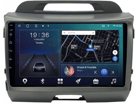Магнитола для Kia Sportage (2010-2015) Android 11 3/32GB QLED DSP 4G модель CB-2020TS18