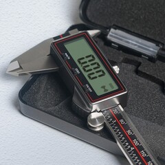 Штангенциркуль электронный ШЦЦ-1-150/40мм 0,005мм DIN862 AbsoluteZero DIGJY I-DCB150