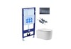 Aquatek SET Aquatek МИЯ Т-033 4в1 SET Aquatek МИЯ Т-033 4в1(рама Aquatek Standard INS-0000012+крепёж KKI-0000016 +кнопка KDI-0000033 +унитаз МИЯ AQ2004T-00 с тонким сиденьем soft-close