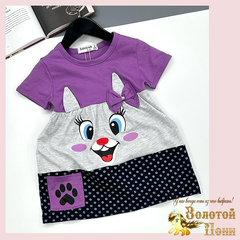 Платье хлопок д (2-5) 260226-XL9029