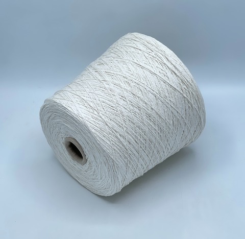FBSILK, Seta bourette, 400м, 100%Буретный шелк, Молочный, 39476