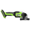 Угловая шлифовальная машина, аккумуляторная Greenworks Арт. 3200207UA, 24V, бесщеточная, c 1хАКБ 2 Ач и ЗУ в сумке — фото 6