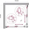 BelBagno LUCE-A-2-80-C-ORO Душевой уголок