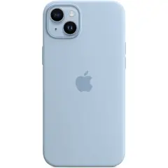 Силиконовый чехол с поддержкой MagSafe Apple Silicone Case для iPhone 14 Plus, Sky (Чистое небо)