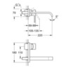 GROHE Allure 19386000 Смеситель для раковины встраиваемый