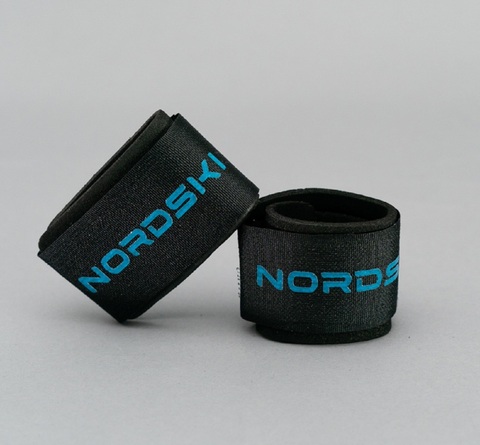 Липучки для лыж Nordski black-blue