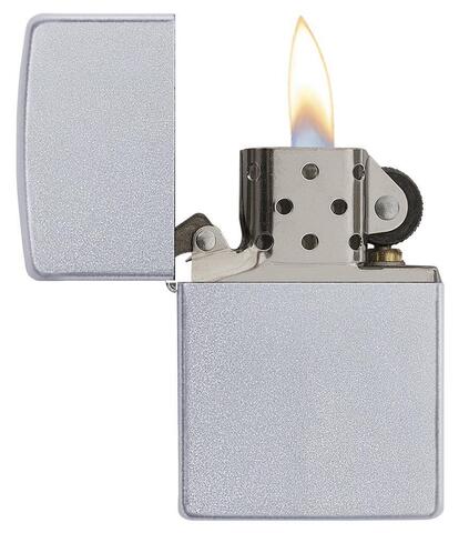 Зажигалка Reg Satin Chrome Zippo 205
