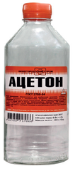 Ацетон технический (НХП) БТ-4 0,5л ГОСТ (уп.-25 шт) (900)
