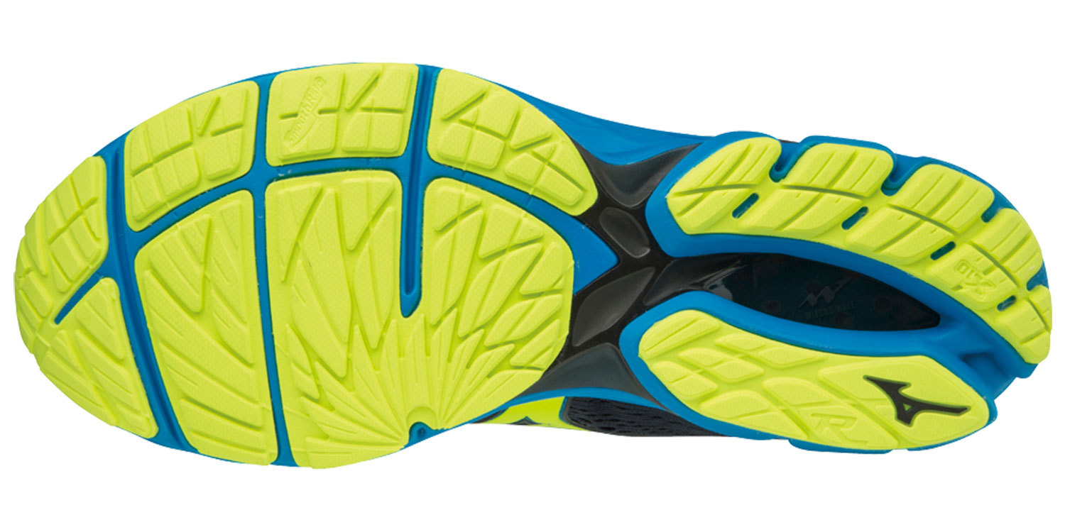 Mizuno Wave Rider 22 мужские беговые кроссовки синие - 2