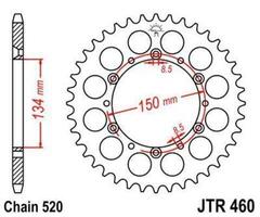 Звезда JT ведомая JTR460.47 зуб KDX200 KX125 KX250 KX500