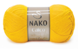 Пряжа Nako Calico 4285 желток
