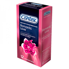 Презервативы Contex Romantic Love, ароматизированные, 12 шт