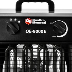 Нагреватель воздуха электрический с ТЭН QUATTRO ELEMENTI QE-9000 E (6,0/9,0 кВт, 380В-3ф, 820 м3/час) (248-566)