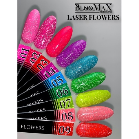 Гель-лак BlooMaX Laser Flowers 01