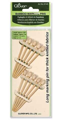 Спицы вспомогательные Bamboo Pins Clover