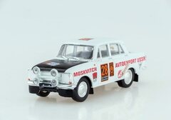 Moskvich-412 Rally Marathon London-Mexico 1:43 DeAgostini Auto Legends USSR #212