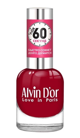 Alvin D`or Лак для ногтей 60 Секунд   тон 5529  15мл