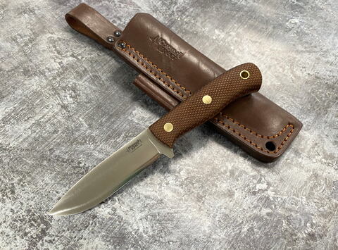 Нож Скаут, N690 конв., микарта койот, 237.0550