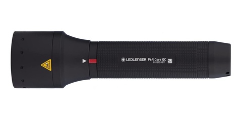 Фонарь ручной Led Lenser P6R Core QC, чёрный, светодиодный,x1 (502517)