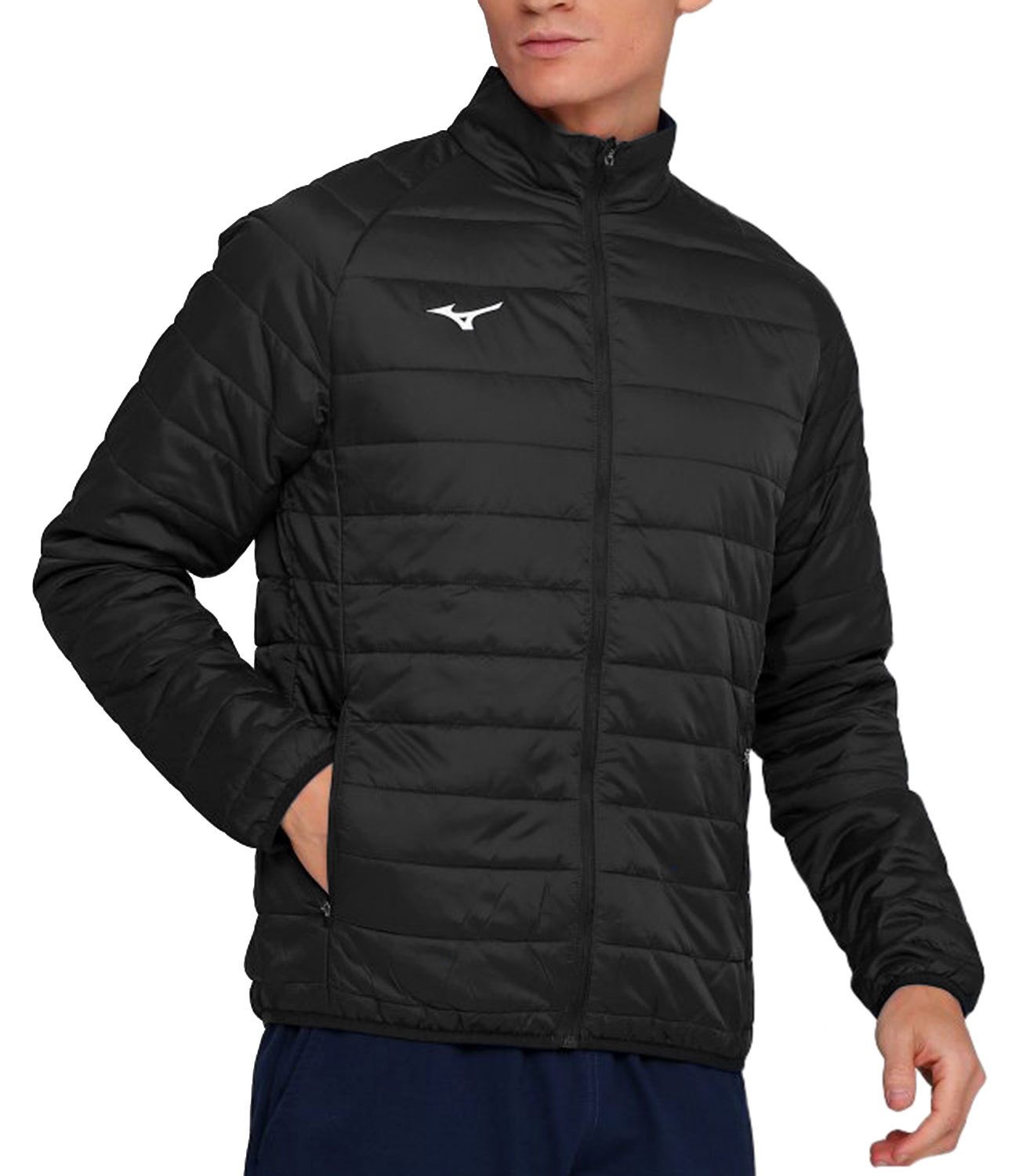 Mizuno Sapporo Padded Jacket куртка утепленная мужская черная