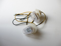 Поворотники белые Yamaha YZF R1 R6 FZ-1  диодные