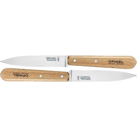 Набор Opinel из двух ножей №102, углеродистая сталь