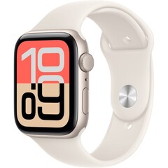 Смарт-часы Apple Watch SE 3, 44 mm, Starlight Aluminum Starlight Sport Band M/L