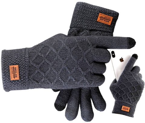 Картинка перчатки Skully Wear A077_gray  - 6