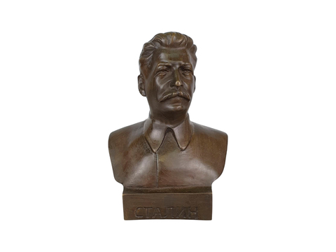 Бюст из бронзы Сталин