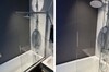 Aquatek AQ.BSS.100.1CH AQ.BSS.100.1CH Шторка на ванну двухэлементная, поворотная 1000X1500 профиль хром, стекло прозрачное 5мм