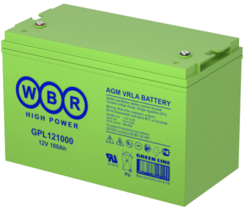 Аккумулятор WBR GPL121000