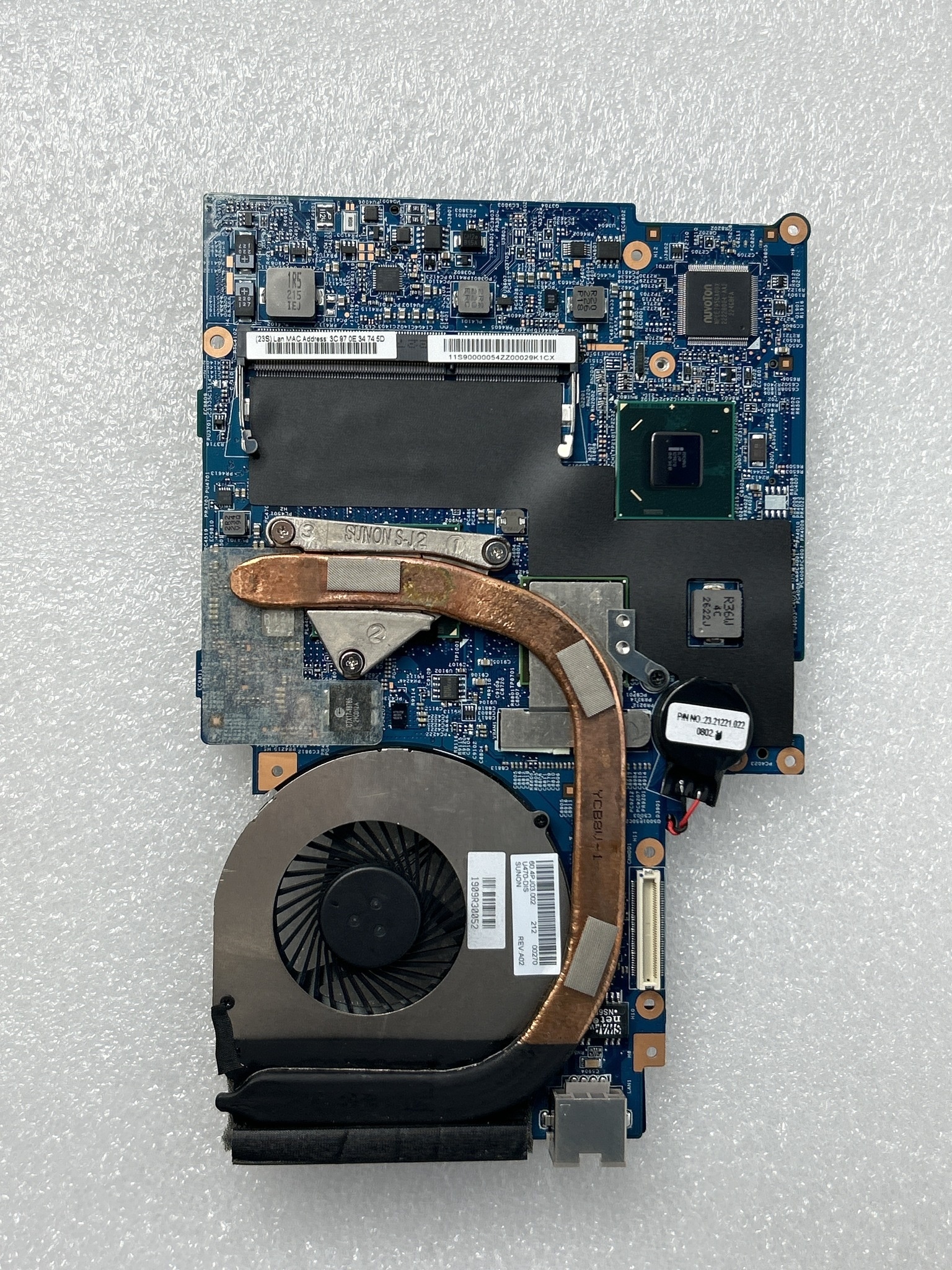 Материнская плата для ноутбука Lenovo U400 Intel Core I5-2450 HDMI (90000054), оригинал