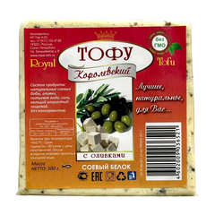 Тофу с оливками Royal Tofu, 500 г