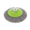 Щетка для УШМ, 125 мм, М14, "тарелка", витая проволока Сибртех — фото 2